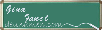 Gina Fanel Visitenkarte